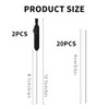 22Pcs Hearing Aid Cleaning Kits, with 20 Hearing Aid Cleaning
