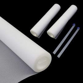 Oedema 2PCS POE Disposable Cutting Boards Outdoor Plastic Cutting Board Mats 300mm/118" Flexible Cutting Board for Kitchen Cabinet, Outdoor, BBQ, Without Cleaning (Translucent)