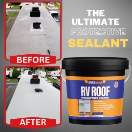 RV Roof Waterproof Coatings RV Roof Sealant Solar Reflective Sealant for Tra