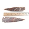 Agate Flint Arrow Head Healing Natural Stone Figurine | Flint