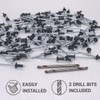 SKIR'CO Pack of 600 blind rivets painted 3.2 x 8