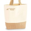 Hollandse Herder Jute Bag Shopper Shopping Bag Dog Motif Embroidery