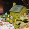 Cumnvulnt 150 PCS Mini Resin Animals Luminous Miniature Figures Mini