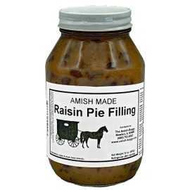 Ready To Use Pie Filling and Topping 32 oz. Jar (Raisin 1-Jar)