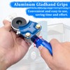 YiaChuii Gladhands with Handles, 1 Set Aluminum Emergency Glad Hand