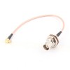 BNC Female to MCX Male Right Angle Adapter RG316 Coaxial