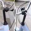 WEEROCK Bike Stem 25.4mm*22.2mm Aluminum Alloy and Steel Gooseneck Shape