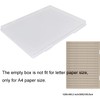Super Large Capacity Clear Lid Plastic Fishing Box Slim Foam