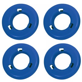 COUNTERPART AUTOMOTIVE 1967 1968 1969 1970 1971 1972 CHEVY GMC TRUCK DOOR HANDLE ESCUTCHEON KIT BLUE