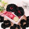 16 Pcs Satin Scrunchies Bridesmaid Proposal Gifts Hair Ties Scrunchies