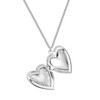 Philip Jones Silver Plated Heart Locket