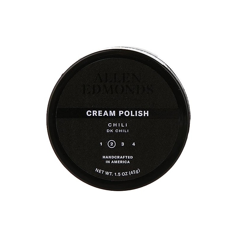 Allen Edmonds mens Cream Shoe Polish, Chili, One Size 0X