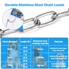 Tinnmao 15 FT Dog Tie Out Chain Heavy Duty for
