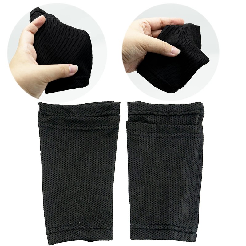 4 PCS,Shin Guards Pads + High Elastic Sleeves,Shin Pads,Kids Shin