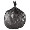 Inteplast HDPE Can Liners, 16 Microns, 33" x 40", Black,