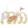 Cat Tunnel Spring Toy, Self Play Cat Toys Collapsible, Hunting