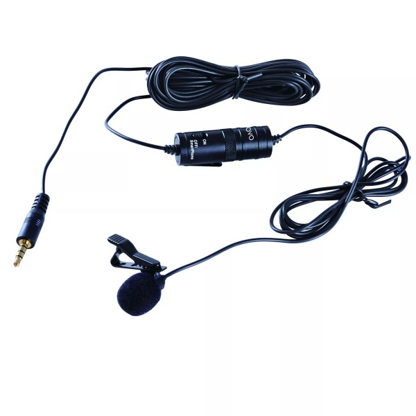 Movo Lavalier Microphone for Canon EOS 1D/5D/6D/7D/60