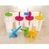 Ice Pop Lolly Mould, 8 Cavities Reusable Plastic Ice Cream