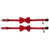 Yiwong Bow Collar for Cat, Removable Cat Bow Tie, Large