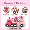 usrela Toys for 1 2 3 Year Old Girl Truck,