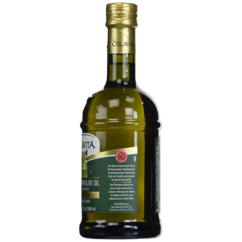 Colavita Extra Virgin Olive Oil Timeless, Cholesterol Free, 17 Fluid