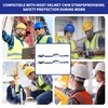 2Pcs Chin Strap for Hard Hat Blue Chin Strap Universal