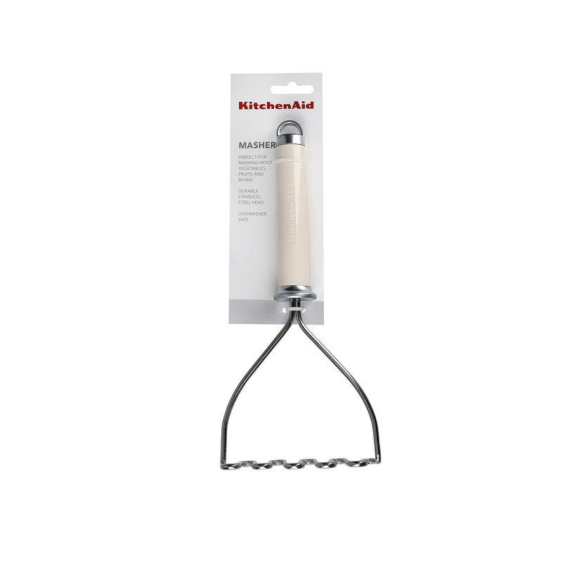 KitchenAid Potato Masher, Strong Stainless Kitchen Utensil, Durable and Easy