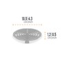 Petromax Atago Griddle Insert, for Atago Camp Grill, Direct Flame