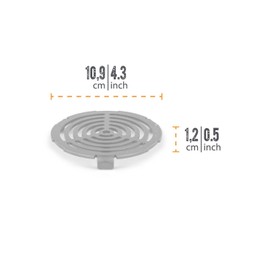 Petromax Atago Griddle Insert, for Atago Camp Grill, Direct Flame with Grill Marks, Outdoor Campsite Cooking a la Plancha