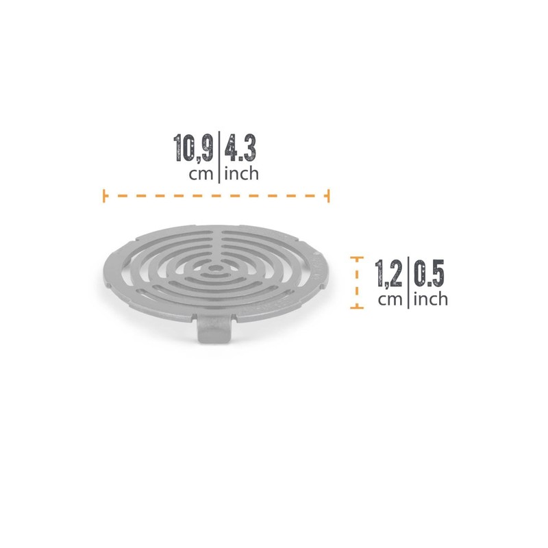 Petromax Atago Griddle Insert, for Atago Camp Grill, Direct Flame