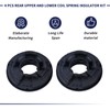 Magimaker 4 PCS Rear Upper and Lower Coil Spring Insulator