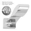 2PCS Stanchion Hand Rail Fitting 316 Stainless Steel Mirror Polishing