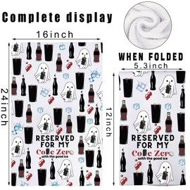 MYSOMY Zero Drinks Küchentücher, Limonade, Getränke, Liebhaber, Geschenke, kohlensäurehaltige Getränke, Handtücher (good ice uk2)