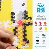 PLUS PLUS Puzzle by Number, 250 Piece Mini Interlocking Hashtag