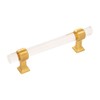 Hickory Hardware 1 Pack Solid Core Kitchen Cabinet Pulls, Luxury