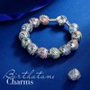 FOREVER QUEEN Birthstone Charms for Charms Bracelet 925 Sterling Silver