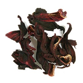 Frontier Herb Bulk Hibiscus Petals Organic Whole, 1 Pound