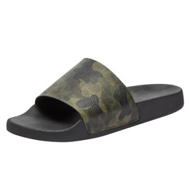 Coach Men's Slide Sandal, Camo, 9