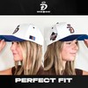 DIOSGOD Christian Baseball Hat | White and Blue