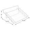 Azar Displays 326037 Five-Tier Counter Step Display: 14.75" W x