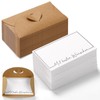 Mini Envelopes with Heart Closure (Set, 50 Envelopes, 50 Cards