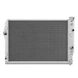 DNA MOTORING 2-Row All Aluminum Radiator Compatible With Chevy Camaro/Firebird 93-02, AT 5.7L V8 With Bottom Driver Side Hose Connection, 1486, 52458219, 52458220, 52466003, 52466004, RA-CCA92-2