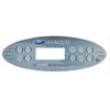 Hot Tub Compatible with Marquis Spas 10 Button Topside Sticker