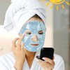SGERUFZ Cooling Mask Face, Eye Mask, Cooling, Gel Face Mask,