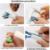 YIUTERA Braided Cable Cover, Cable Storage Sleeve, Cable Sleeve, Management,