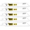 5 x SabreCut SCRS922HF_5 150mm 10 TPI S922HF Fast Wood