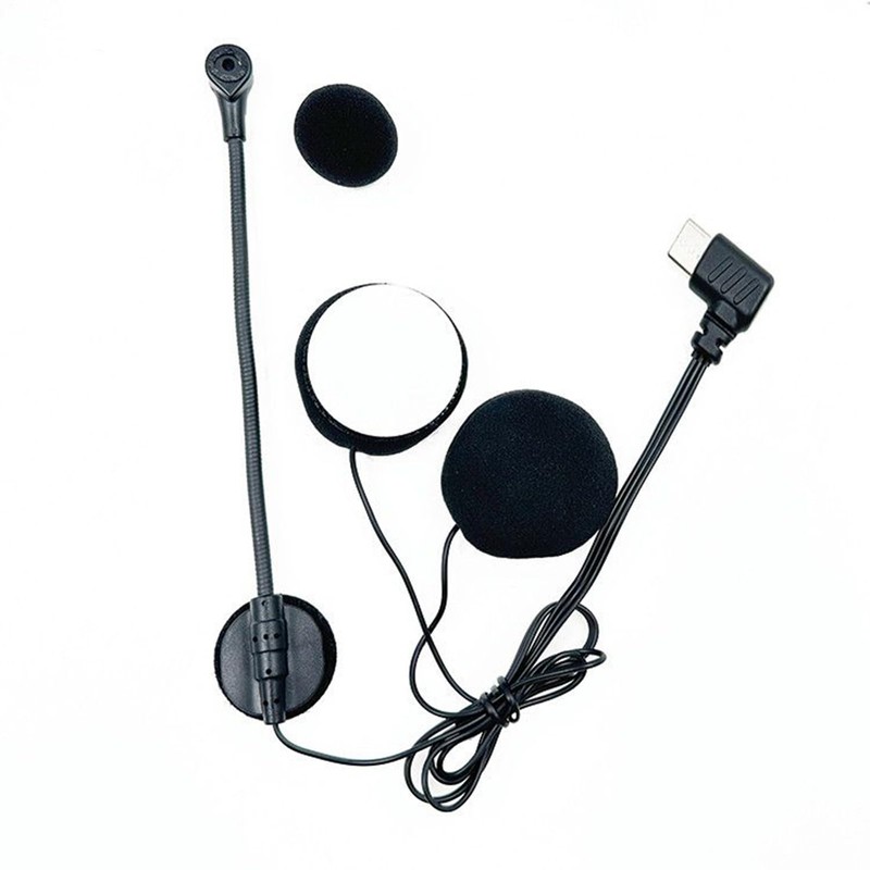 Helmet Microphone and Speaker - Motorbike Helmet Microphone | Noise-Cancelling