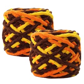 Maxee Thick Wool Yarn, 180 g (90 g x 2), Approx. 130 m, Super Soft Knitting, Chunky Knit, Soft Wool Yarn, for Crocheting for Blankets, Perfect for Weaving Scarves, Hats, Blankets, Decorative Cushions