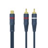 DteeDck RCA Splitter 1 Female to 2 Male, 2 Pack