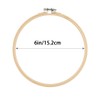 Faylapa Embroidery Hoops Set Adjustable Bamboo Circle Cross Stitch Hoop